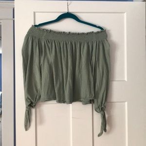 Free People off the shoulder blouse